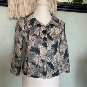 Alannah Hill embroidered wool jacket size 8